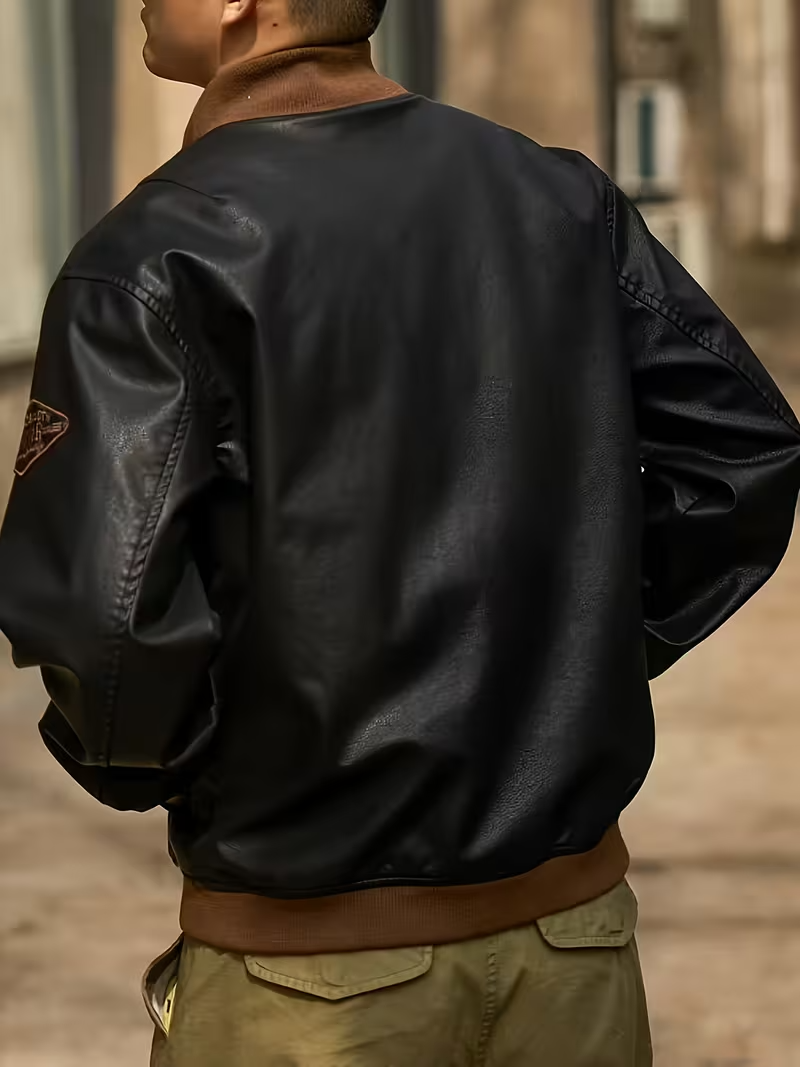 Men’s High-Collar Jacket