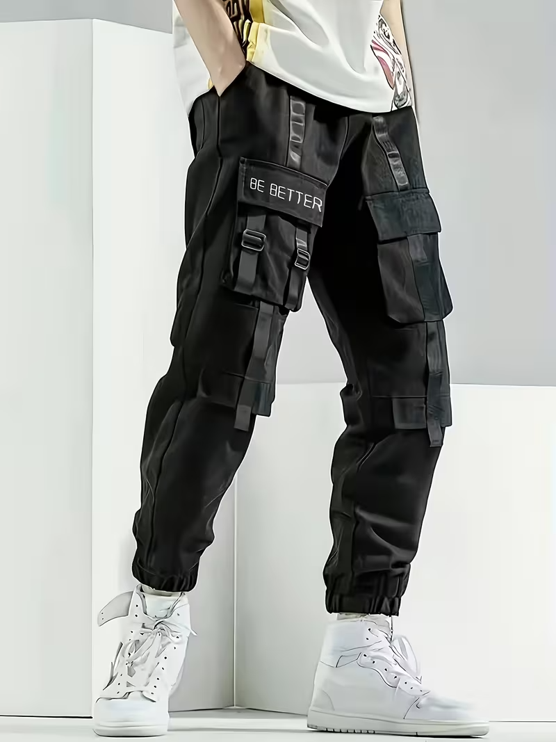 Men’s Multi-Pocket Jogger Pants