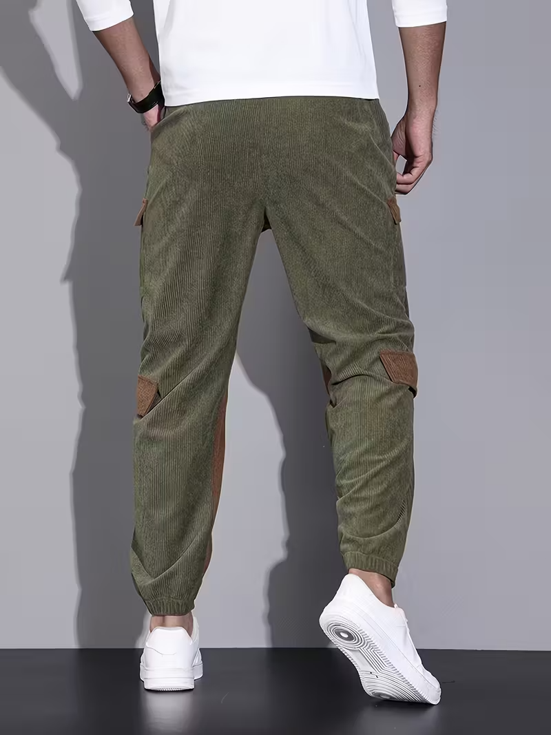 Men’s Ribbed Jogger Pants